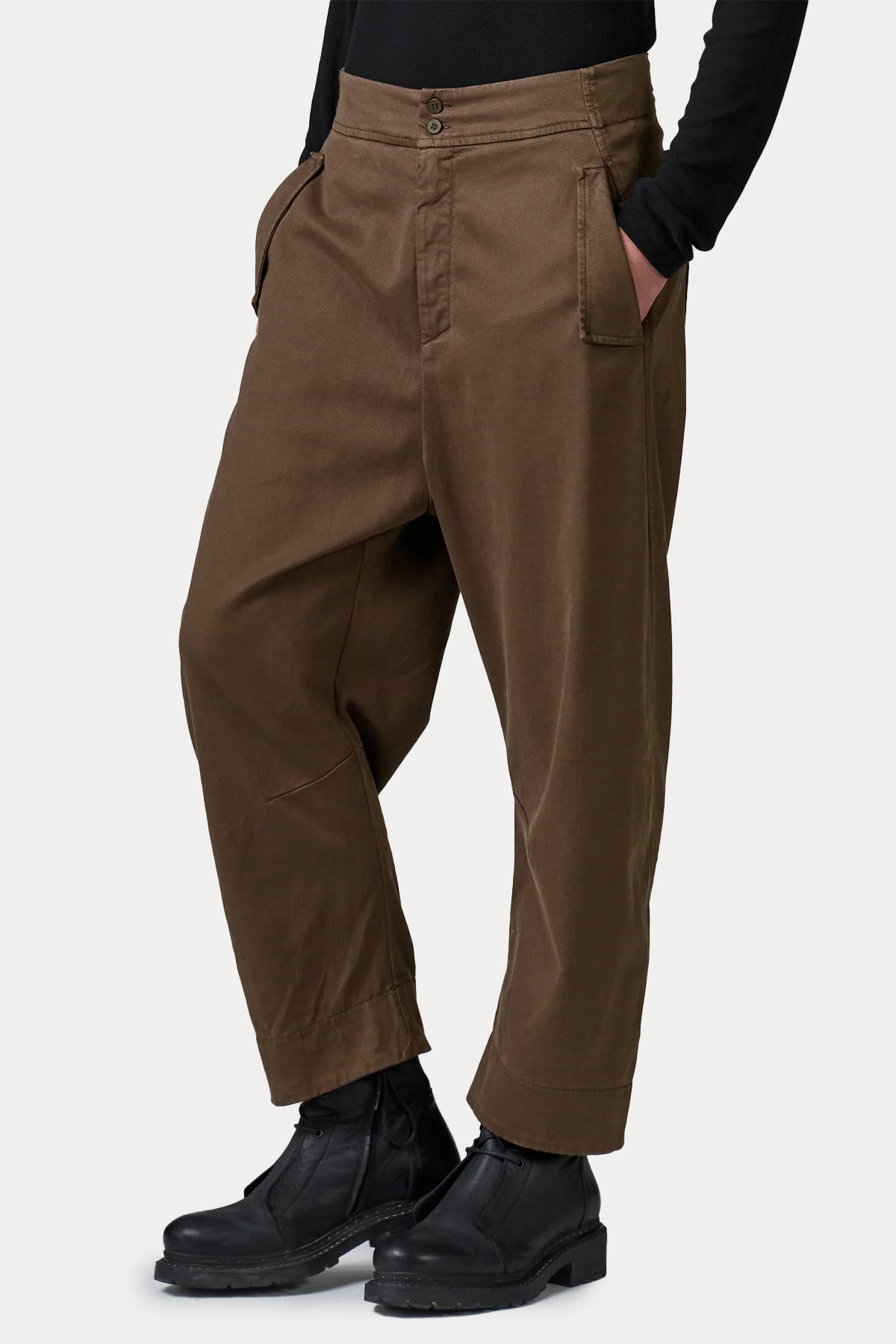 Transit Relaxed Fit Yandan Cepli Streç Pantolon