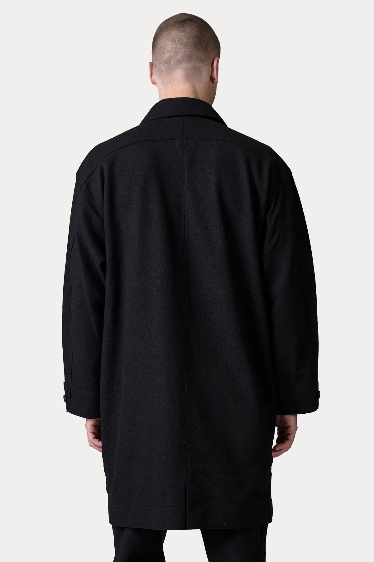 Transit Kruvaze Yün Kaban