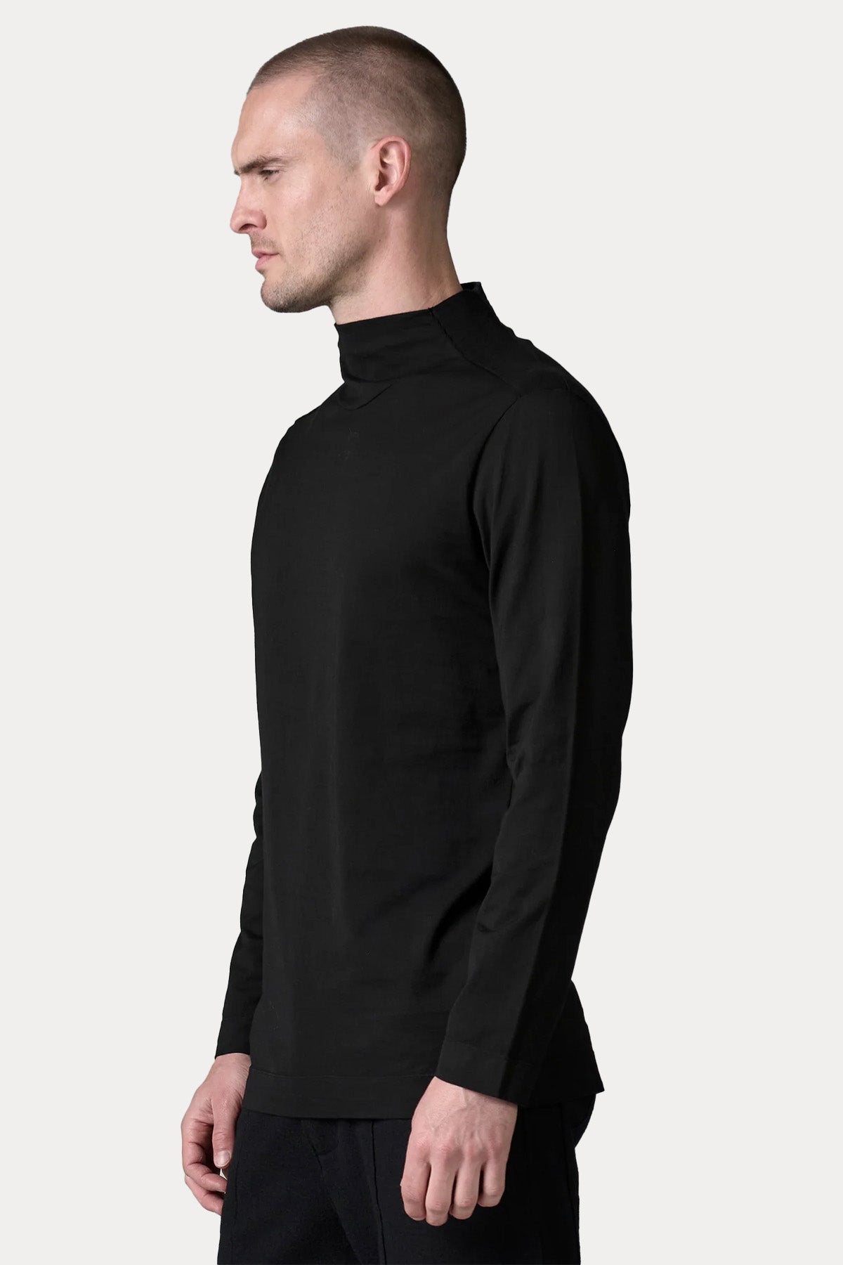 Transit Comfort Fit Perkins Yaka Uzun Kollu T-shirt