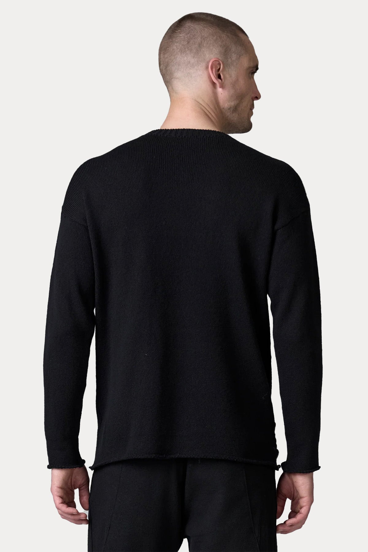 Transit Yuvarlak Yaka Örgü Yün Triko