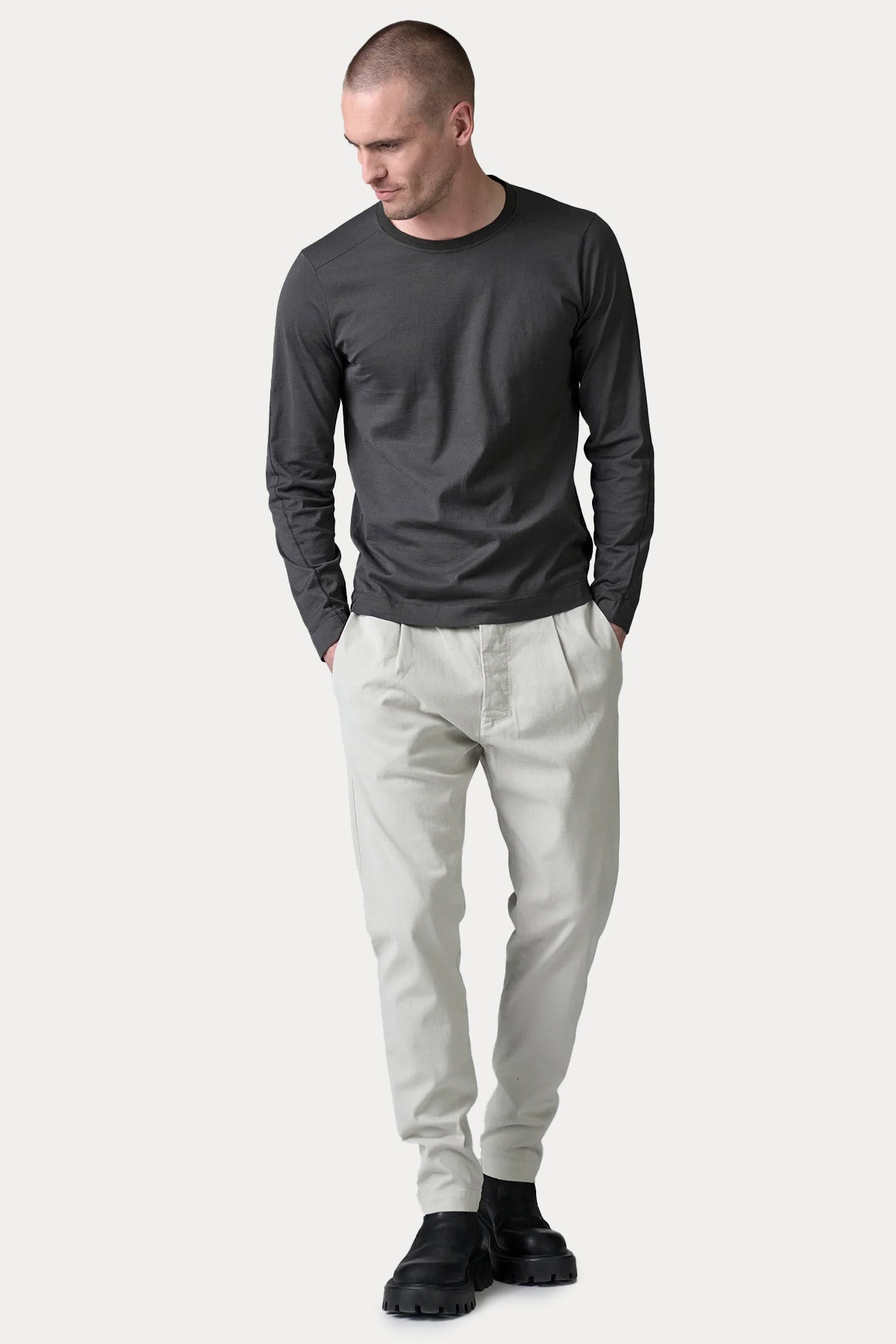 Transit Regular Fit Yuvarlak Yaka T-shirt