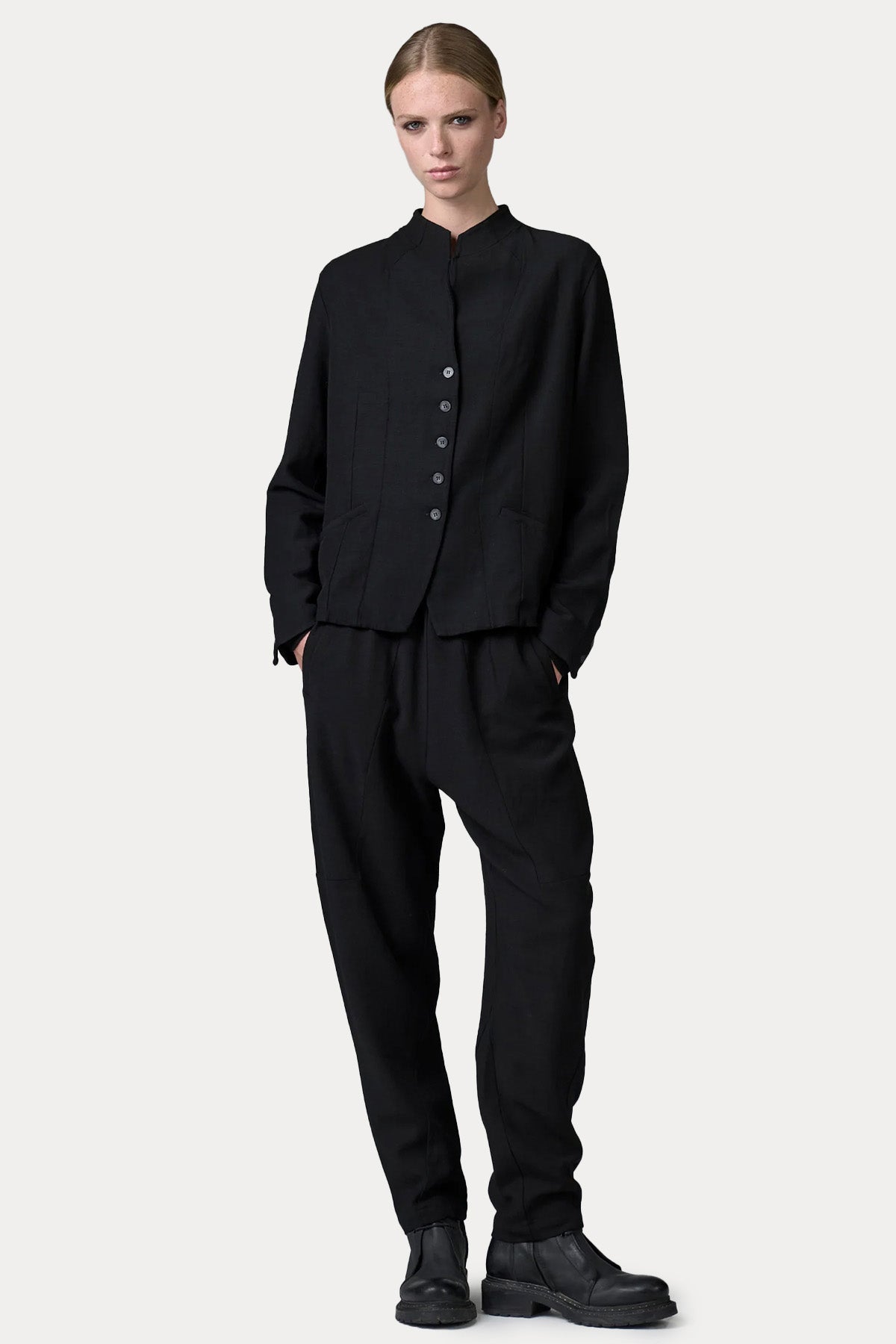 Transit Regular Fit Hakim Yaka Streç Yün Ceket