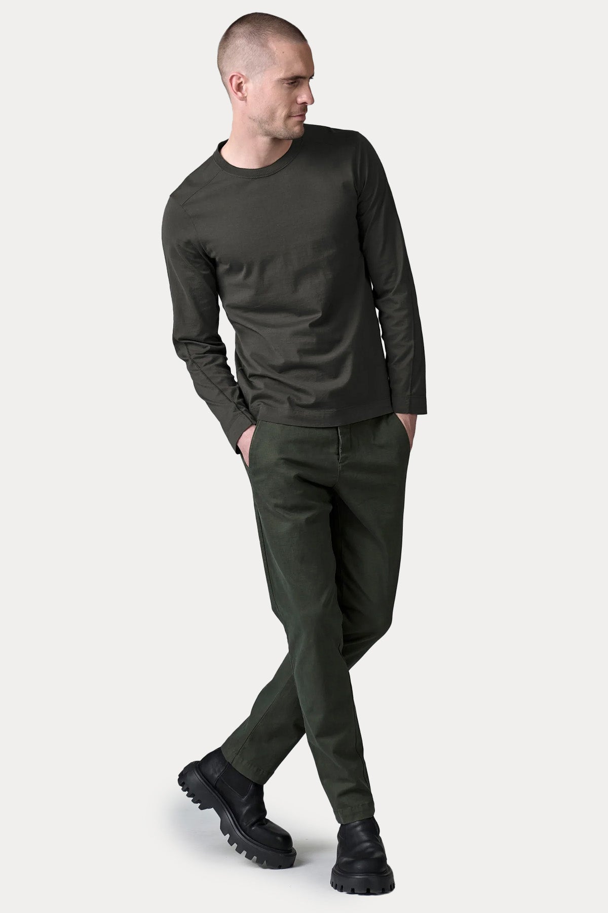 Transit Regular Fit Yuvarlak Yaka T-shirt