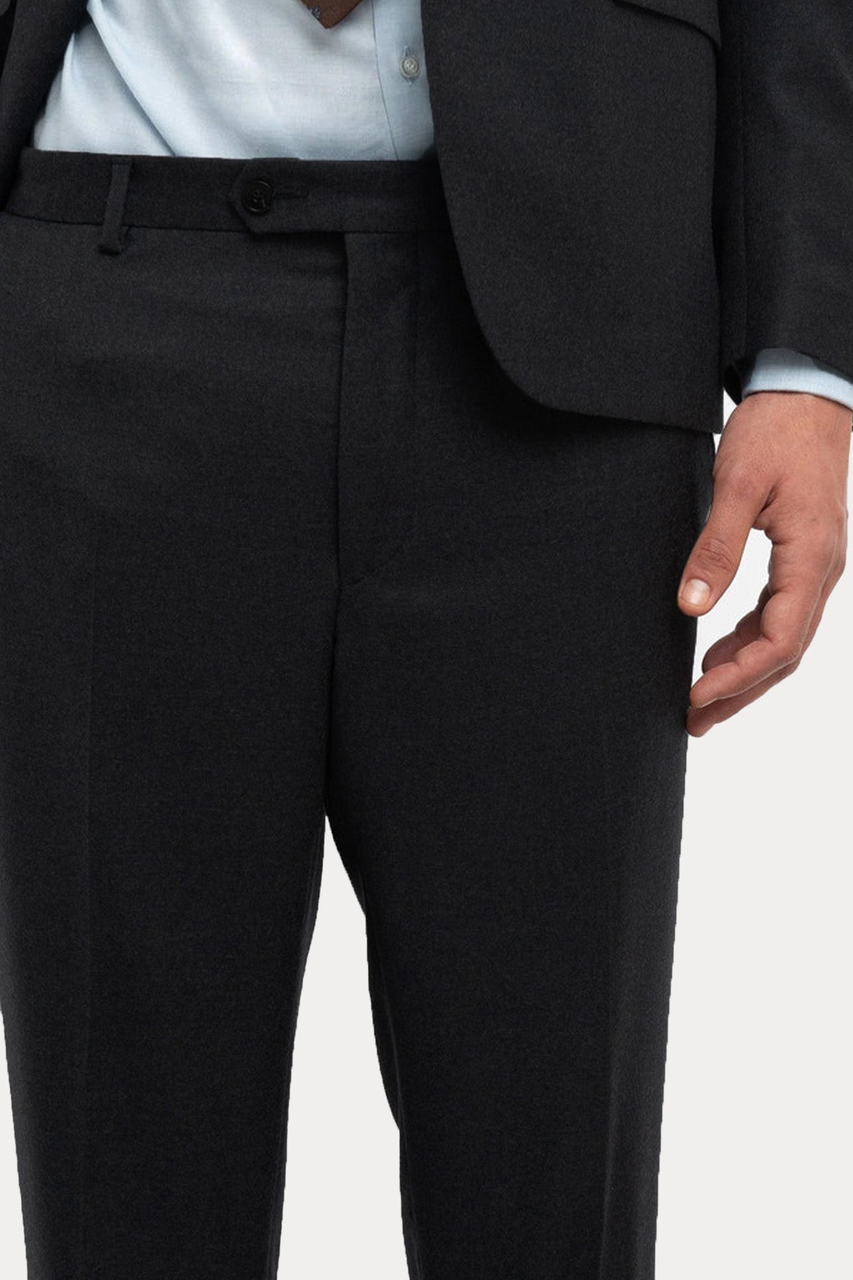 Paoloni Slim Fit Yün Takım Elbise