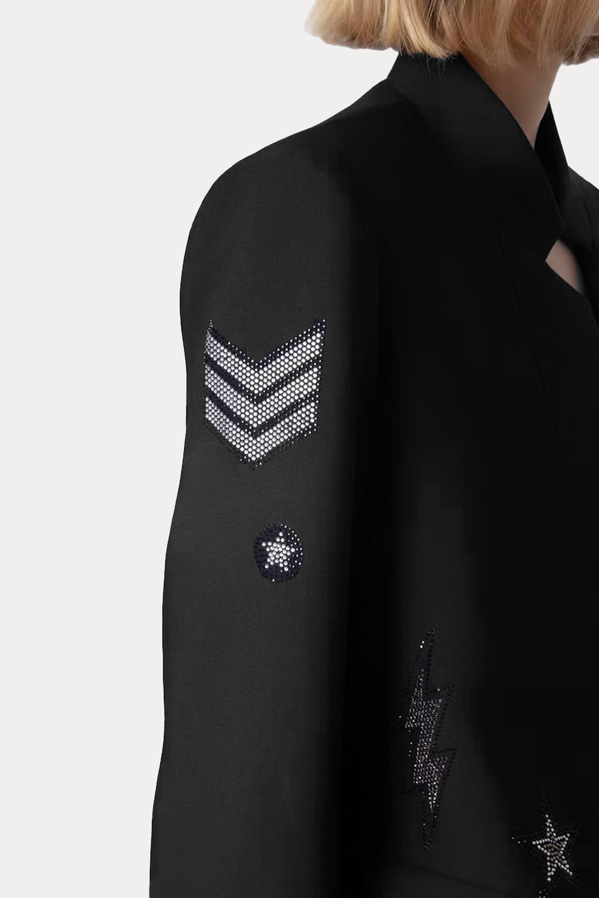 Zadig & Voltaire Dik Yaka Trok Logolu Blazer Ceket