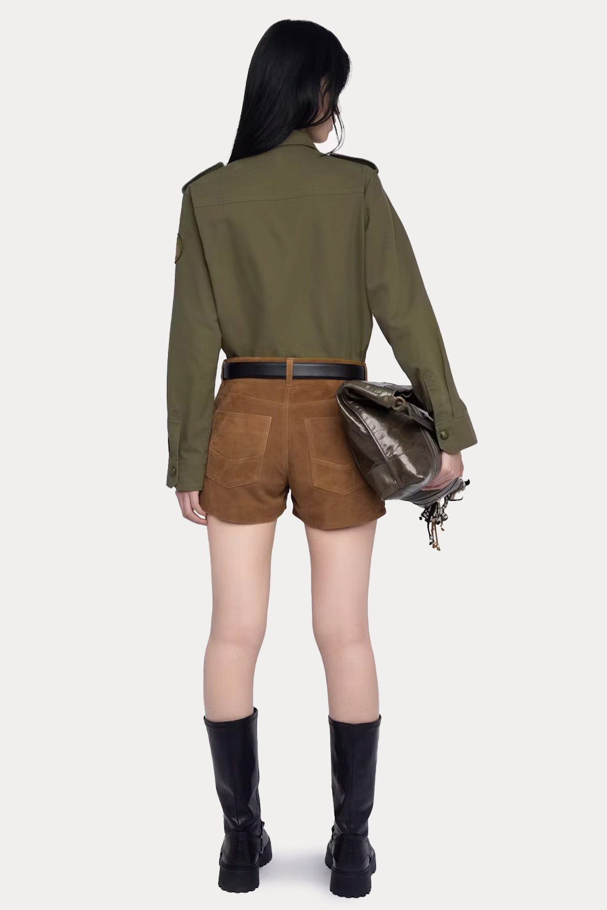 Zadig & Voltaire Regular Fit Denim Gömlek