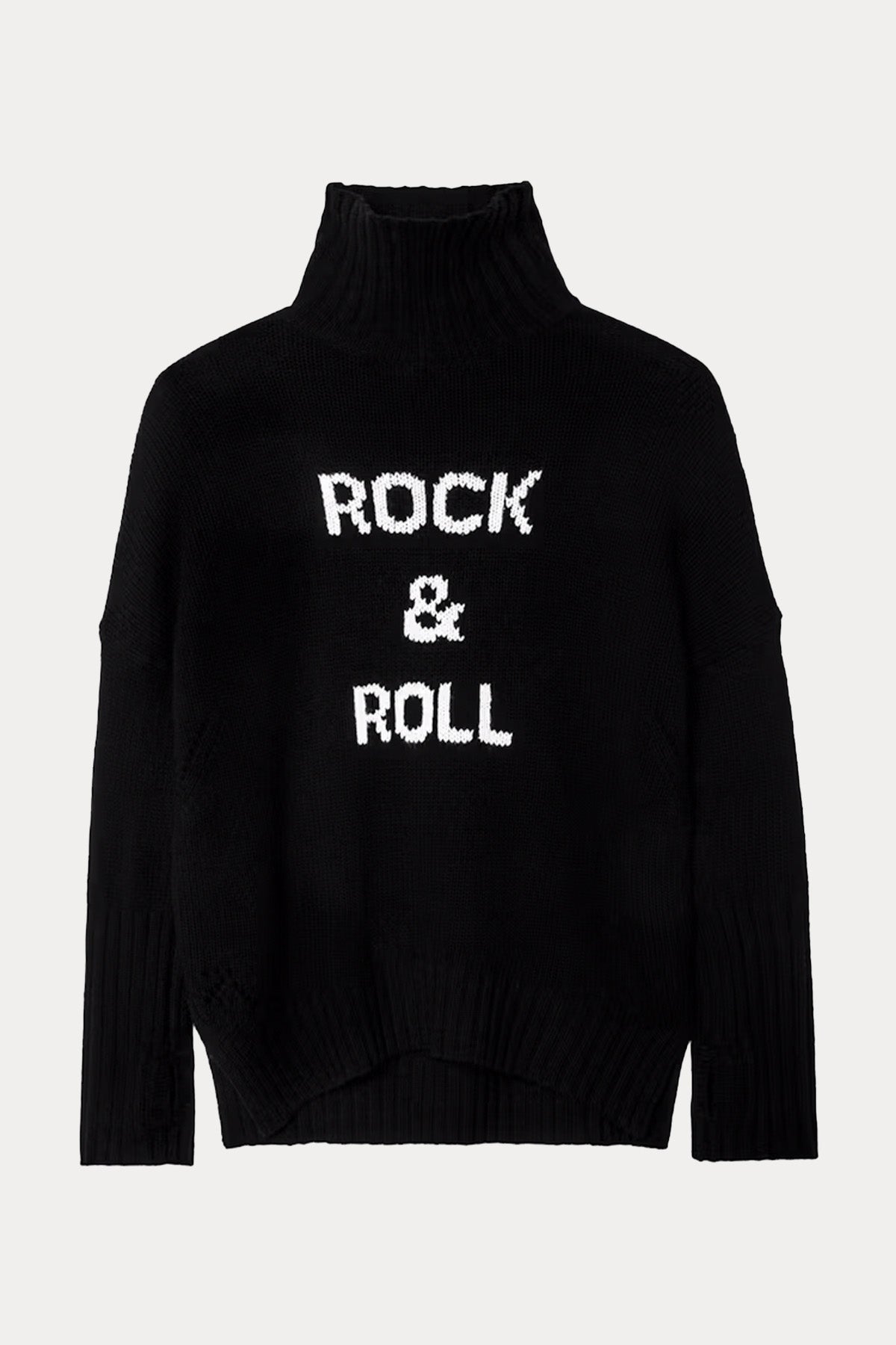 Zadig & Voltaire Relaxed Fit Balıkçı Yaka Örgü Yün Triko