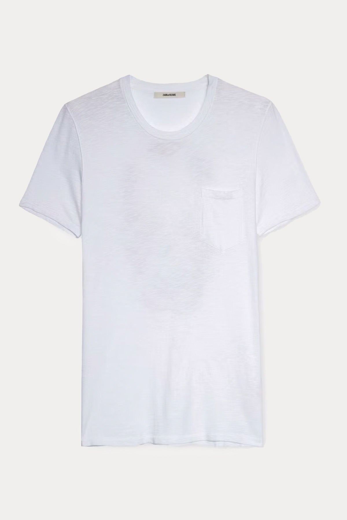 Zadig & Voltaire Yuvarlak Yaka Kuru Kafa Logolu T-shirt