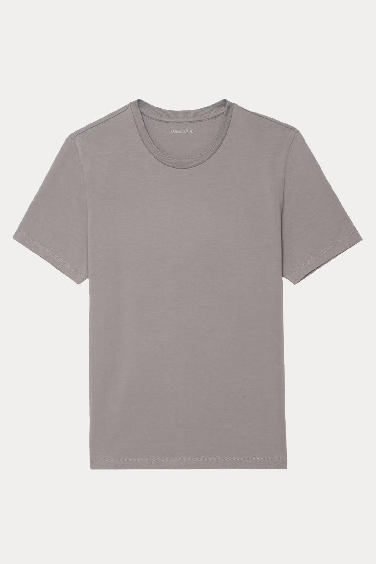 Zadig & Voltaire Relaxed Fit Sırtta Nakış Kuru Kafa Logolu T-shirt