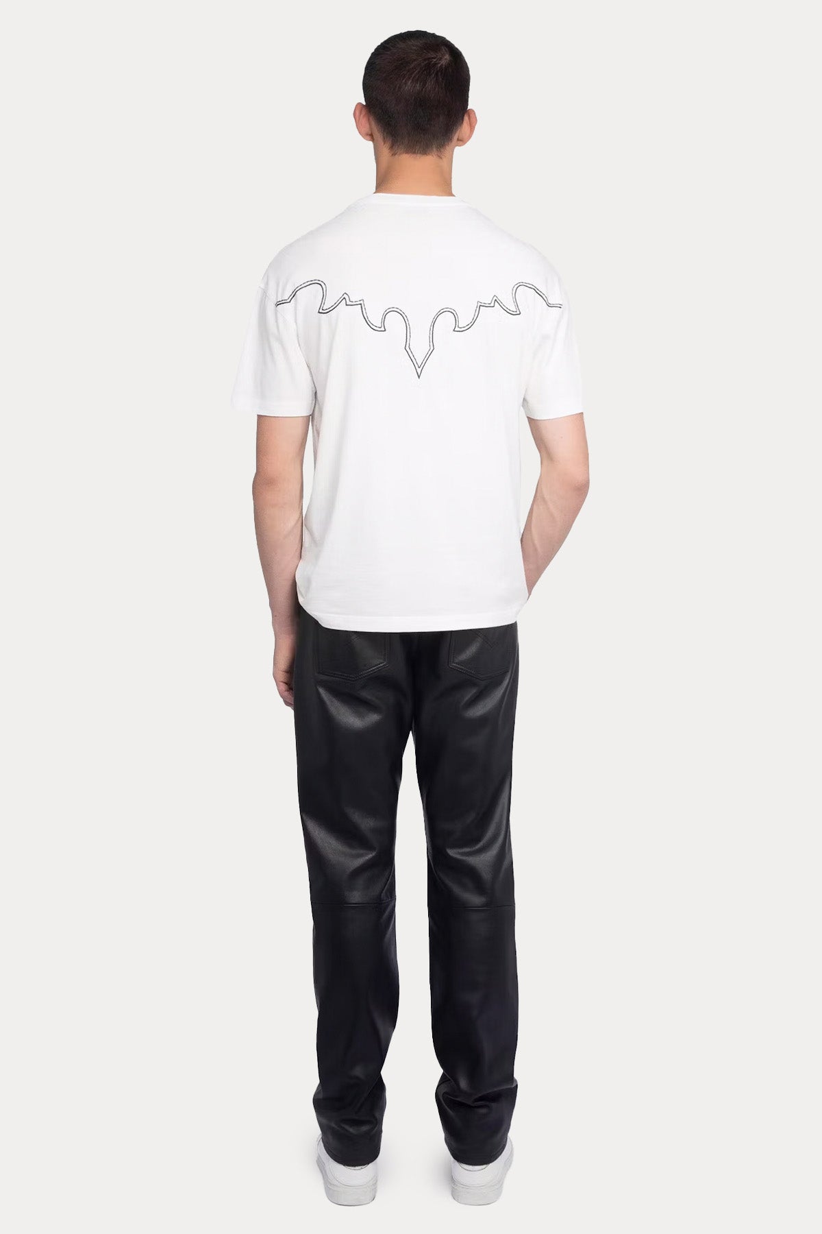 Zadig & Voltaire Regular Fit Yuvarlak Yaka Logolu T-shirt