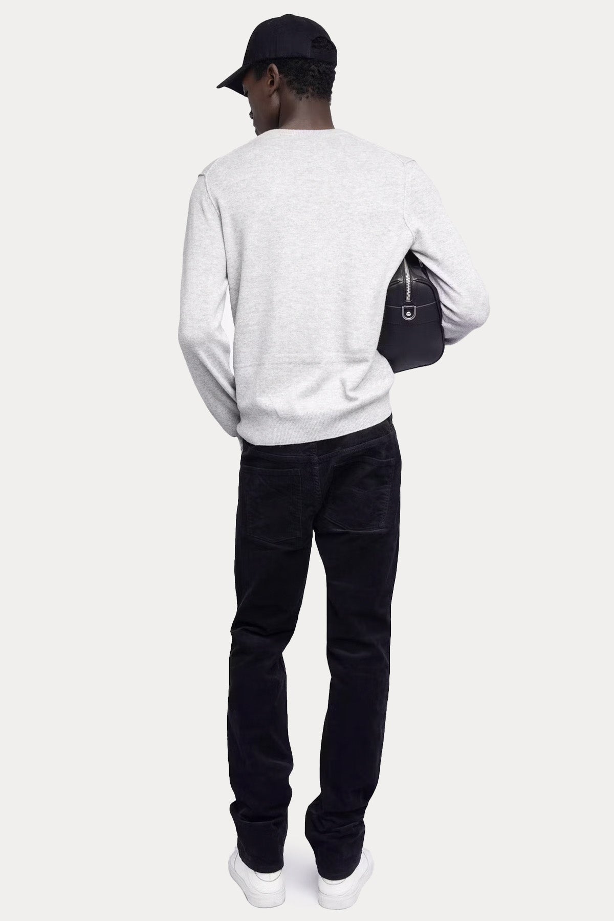 Zadig & Voltaire Relaxed Fit Kaşmir İnce Örgü Yün Triko