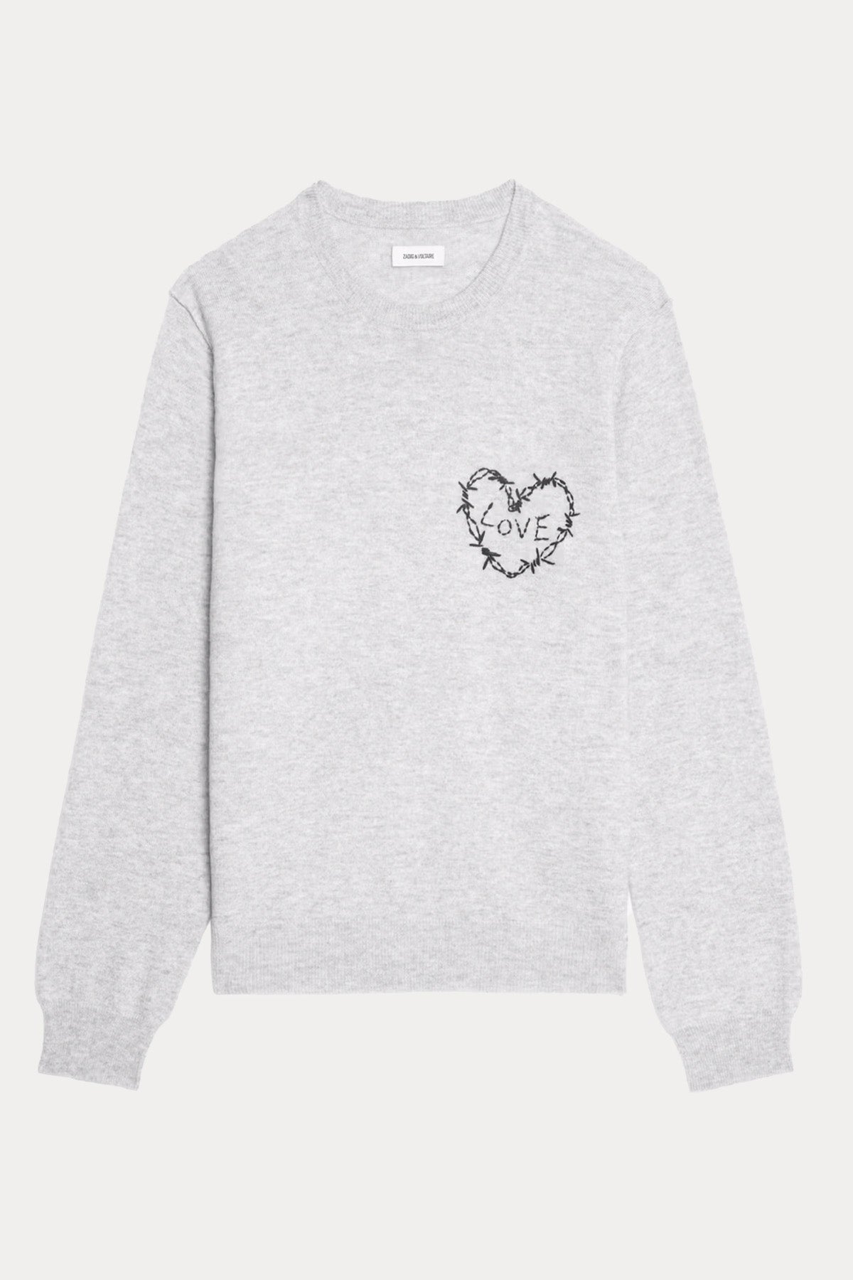 Zadig & Voltaire Relaxed Fit Kaşmir İnce Örgü Yün Triko