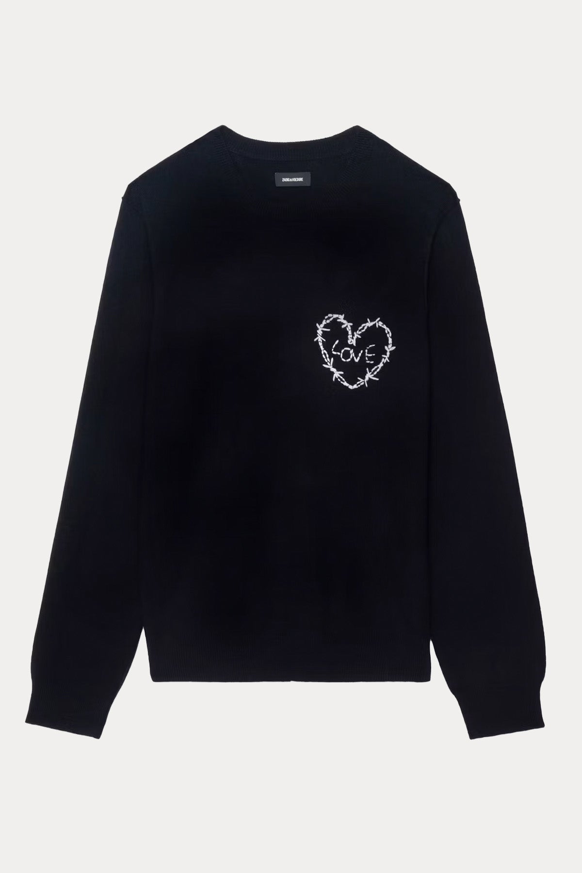 Zadig & Voltaire Relaxed Fit Kaşmir İnce Örgü Yün Triko