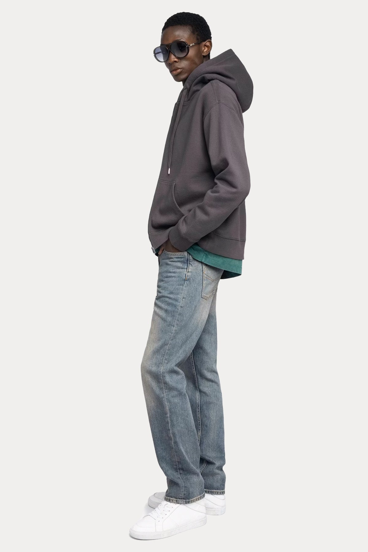 Zadig & Voltaire Relaxed Fit Kapüşonlu Kuru Kafa Logolu Sweatshirt Ceket-Ceket-Libas