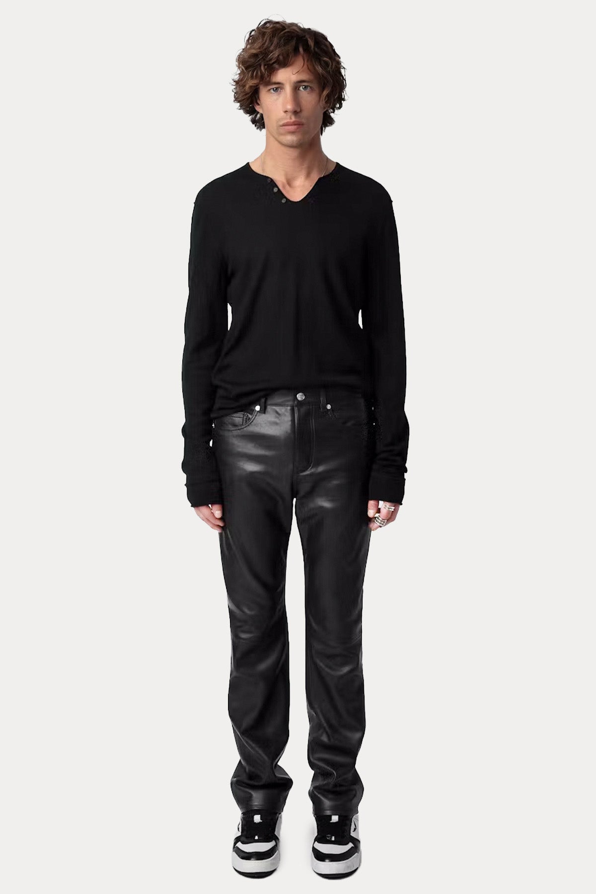 Zadig & Voltaire Comfort Fit İnce Örgü Yün Triko