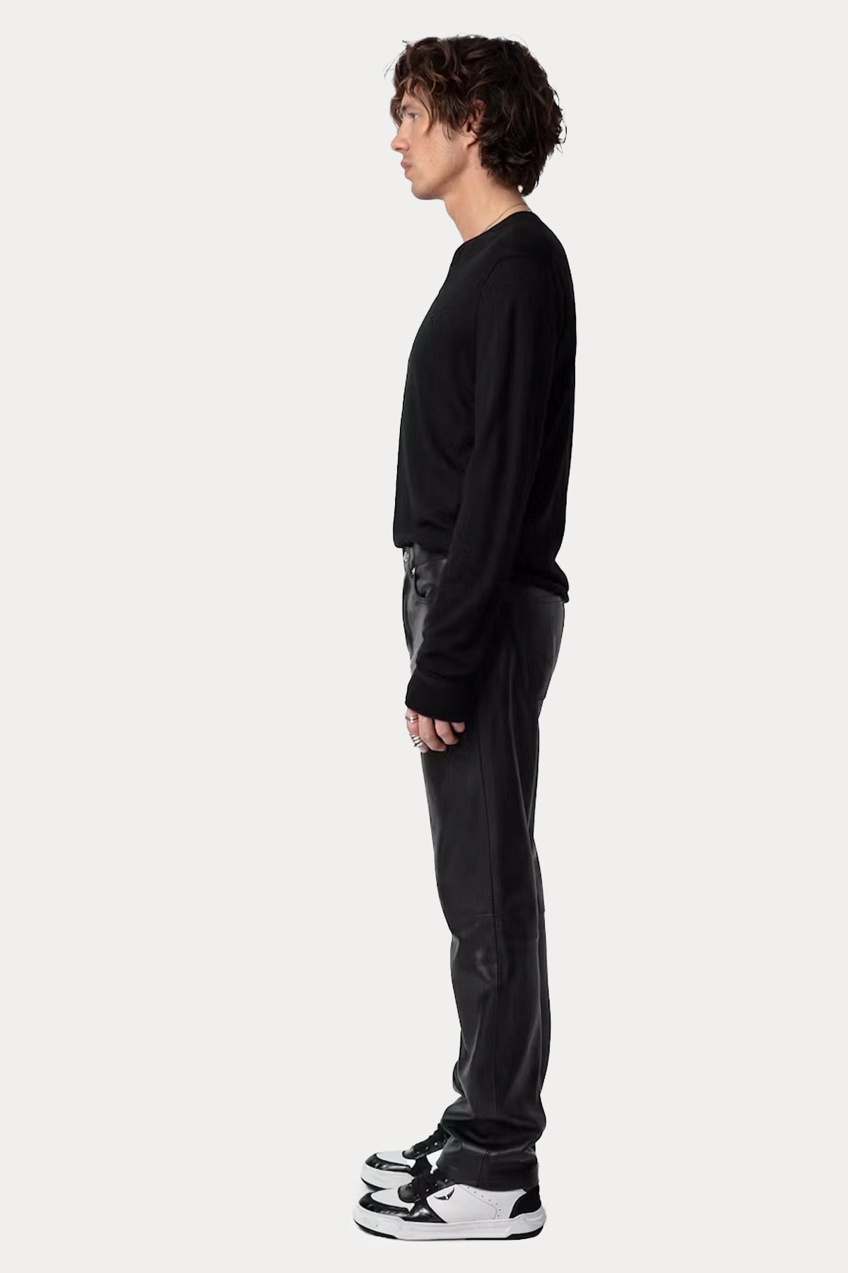 Zadig & Voltaire Comfort Fit İnce Örgü Yün Triko