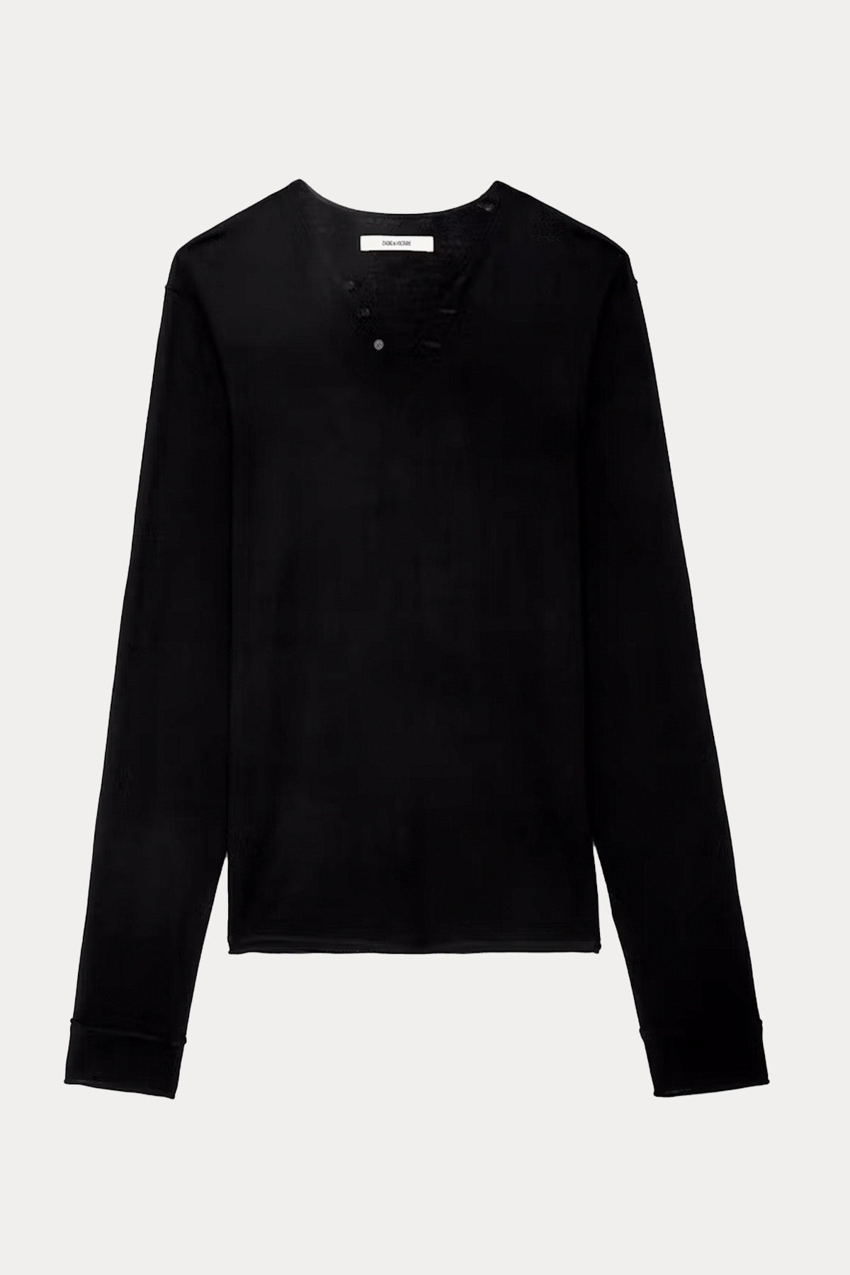 Zadig & Voltaire Comfort Fit İnce Örgü Yün Triko