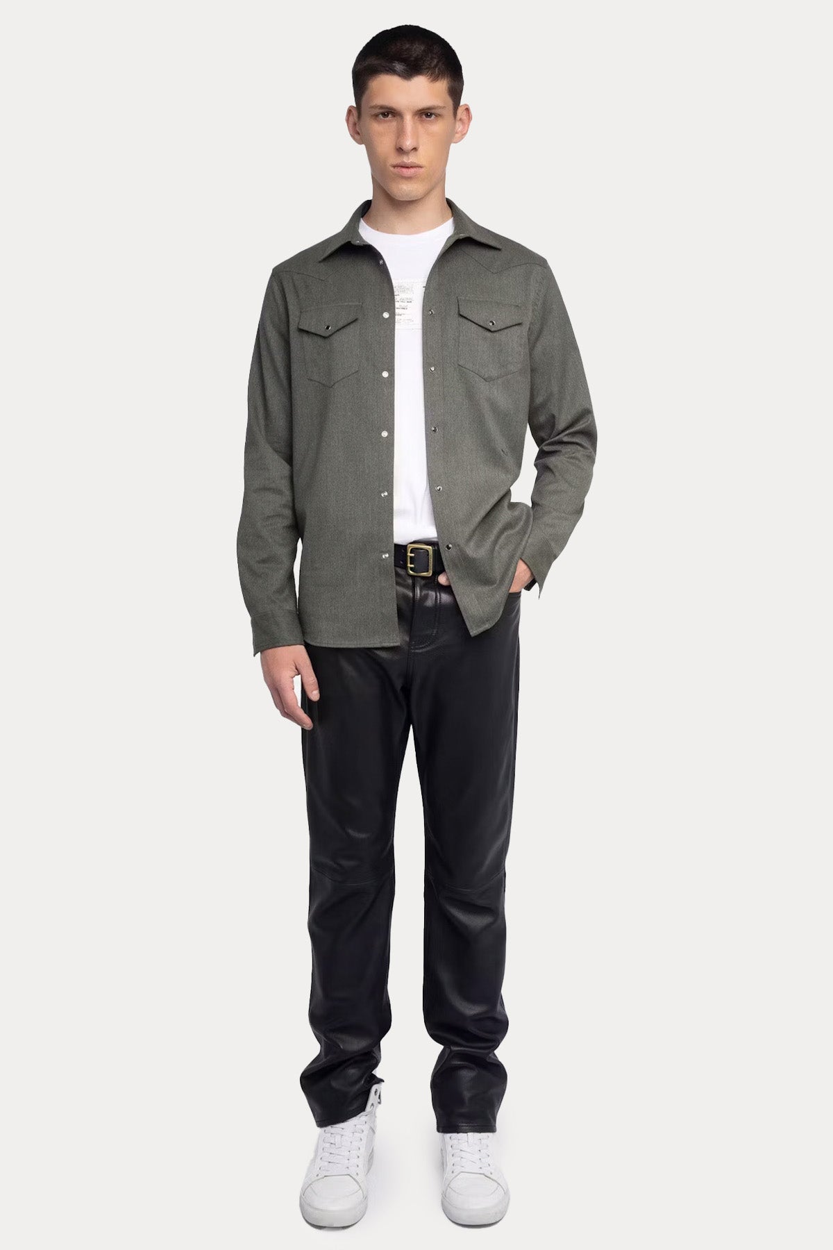 Zadig & Voltaire Relaxed Fit Cep Detaylı Gömlek