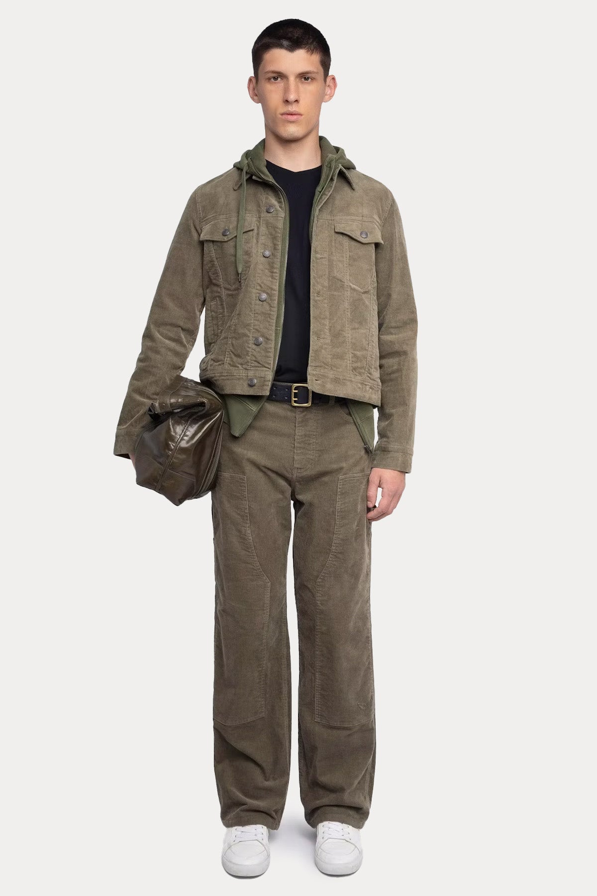 Zadig & Voltaire Regular Fit Cep Detaylı Fitilli Ceket