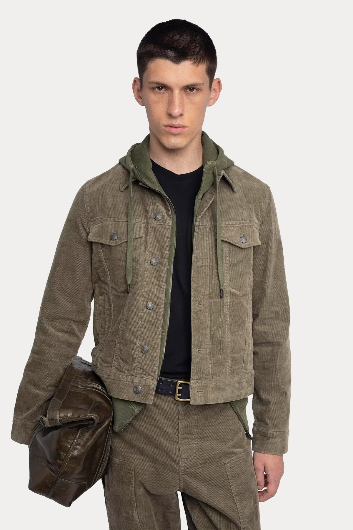 Zadig & Voltaire Regular Fit Cep Detaylı Fitilli Ceket