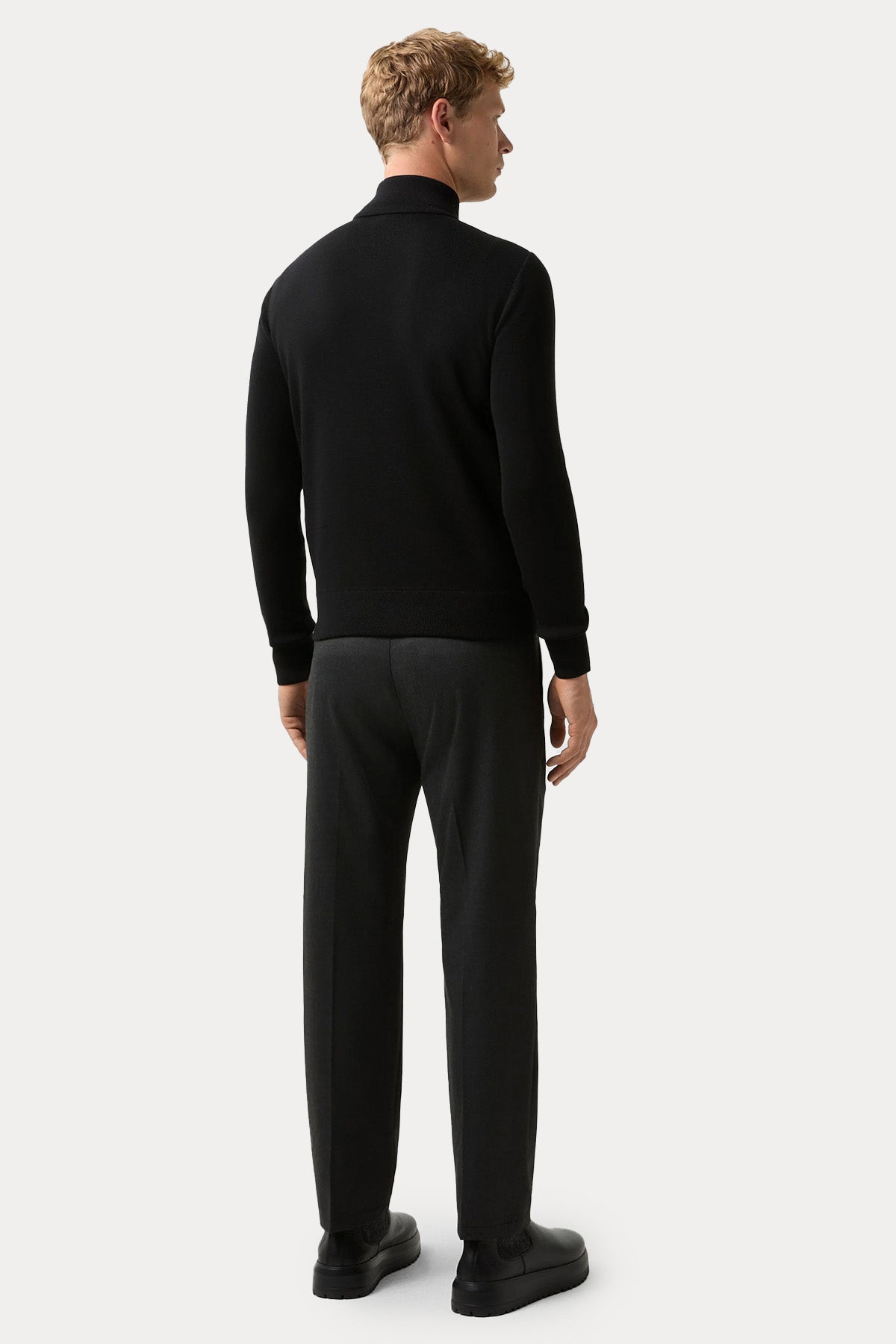 Bogner Zisco Dik Yaka Puffer Yün Ceket