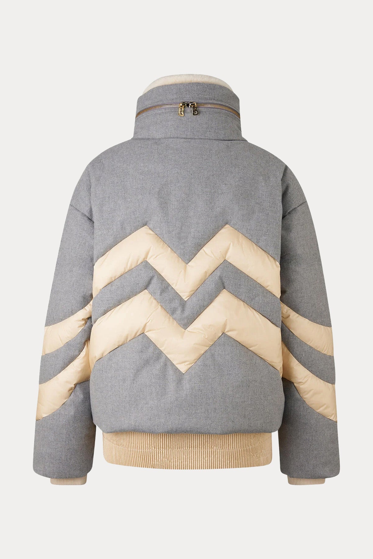 Bogner Valea Yakası Kürklü Puffer Kayak Montu