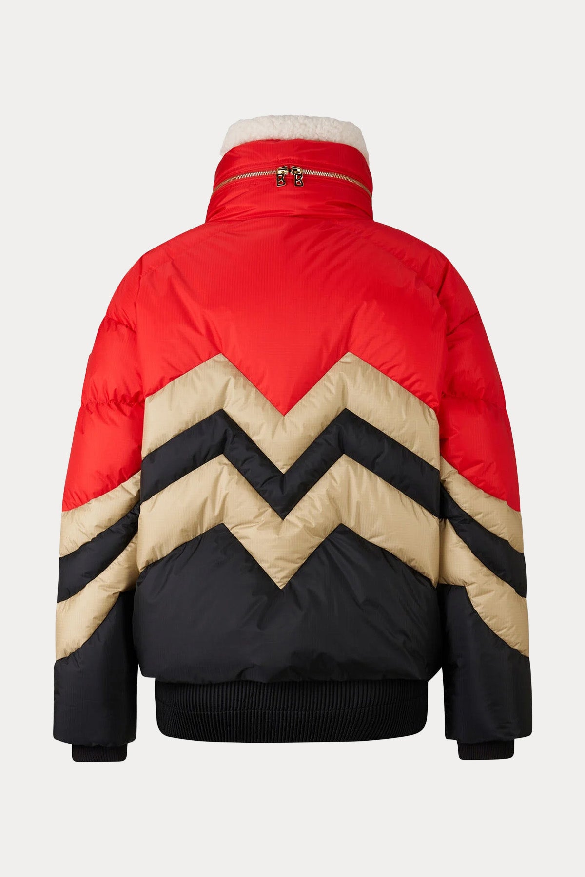 Bogner Valea Yakası Kürklü Puffer Kayak Montu