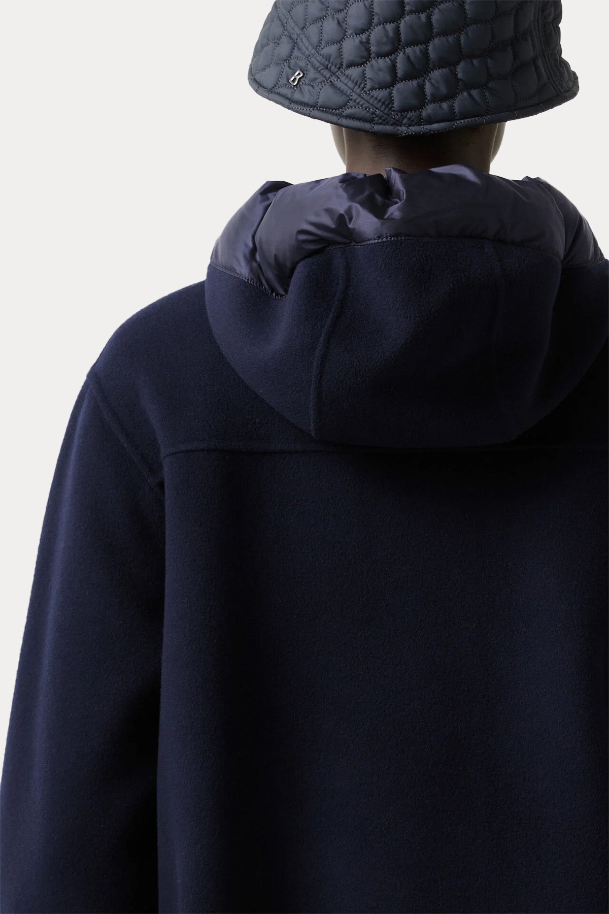 Bogner Mariet Comfort Fit Kapüşonlu Puffer Yün Ceket