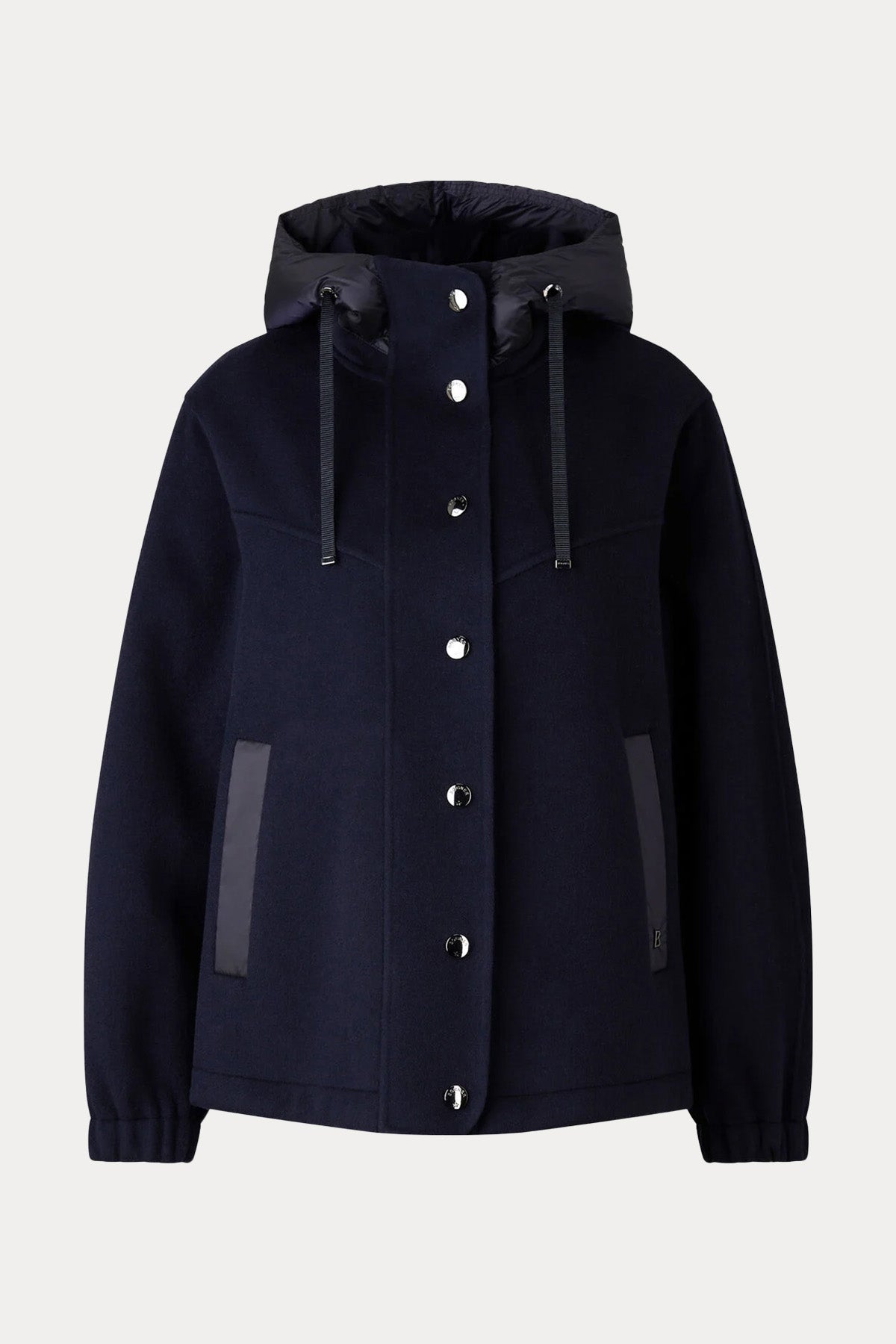 Bogner Mariet Comfort Fit Kapüşonlu Puffer Yün Ceket