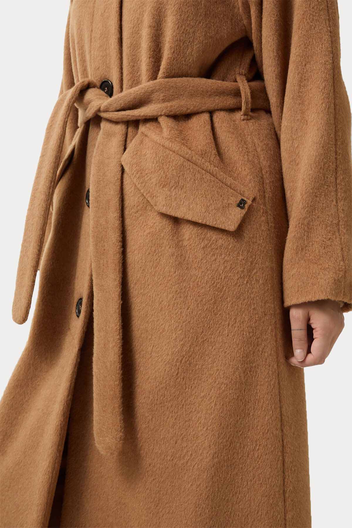 Bogner Runa Demonte Puffer İç Parçalı Kapüşonlu Yün Kaban