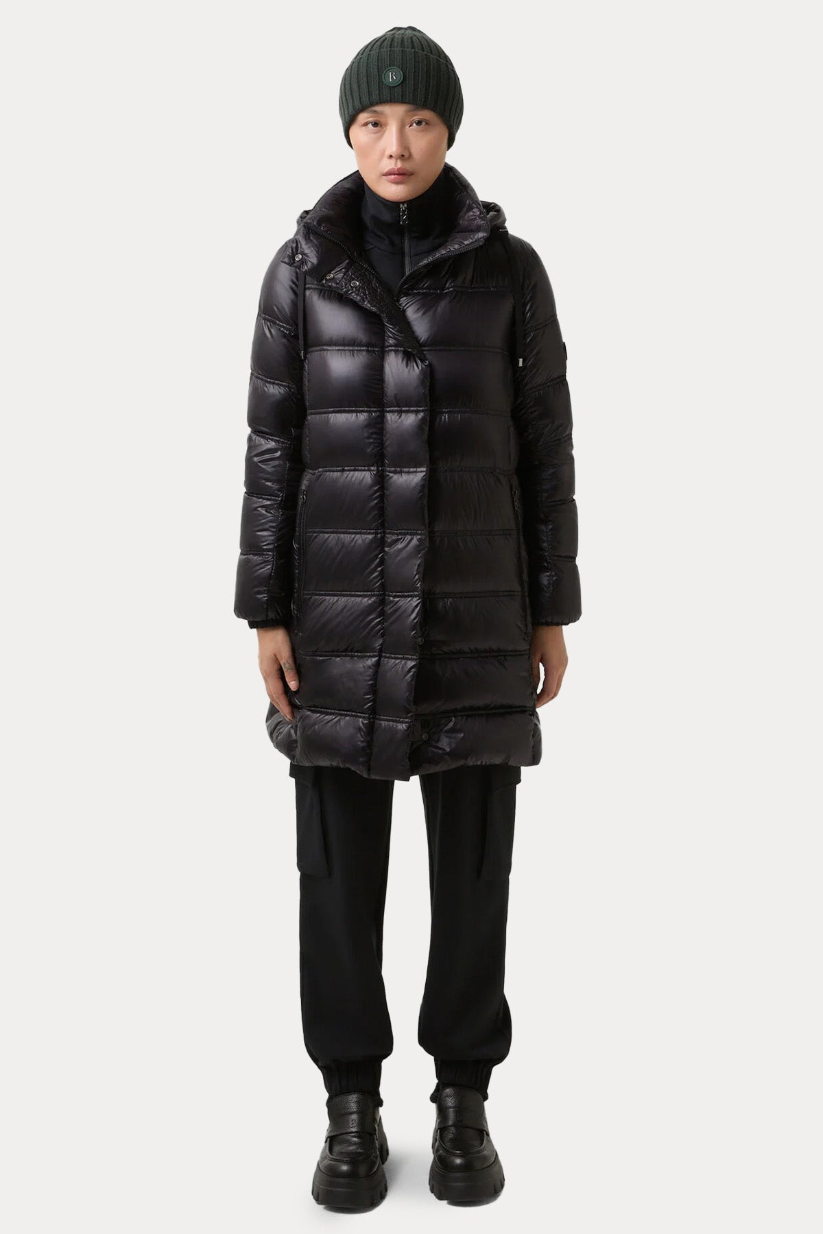 Bogner Lynn Kapüşonlu Puffer Mont