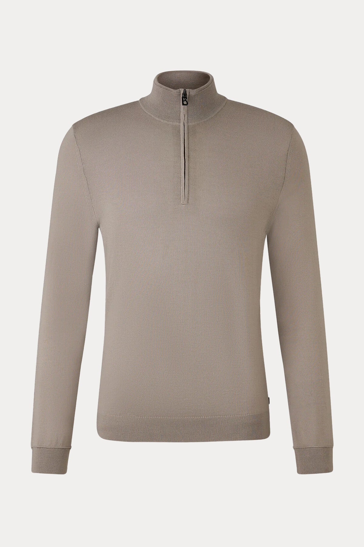 Bogner Ouri Yarım Fermuarlı Dik Yaka İnce Örgü Yün Triko