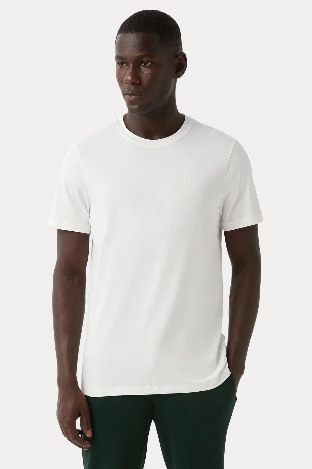 Bogner Roc Regular Fit Yuvarlak Yaka Logolu T-shirt