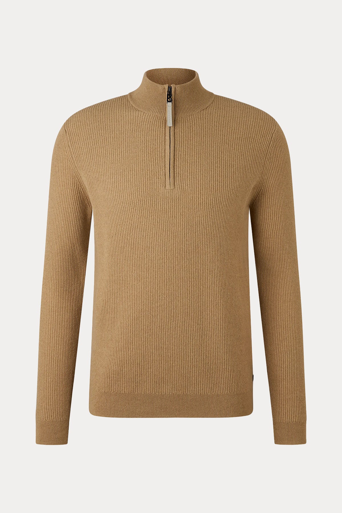 Bogner Derek Fermuarlı Dik Yaka Kaşmir Örgü Yün Triko