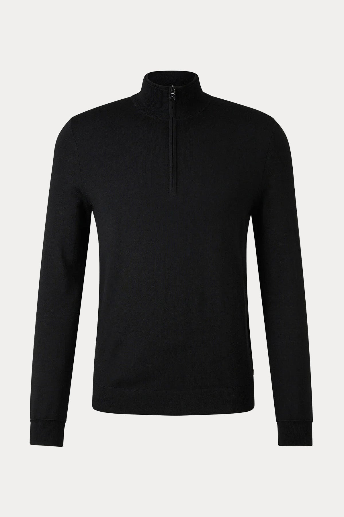 Bogner Ouri Yarım Fermuarlı Dik Yaka İnce Örgü Yün Triko