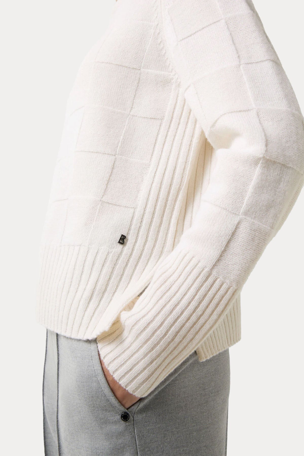 Bogner Lake Regular Fit Balıkçı Yaka Örgü Yün Triko