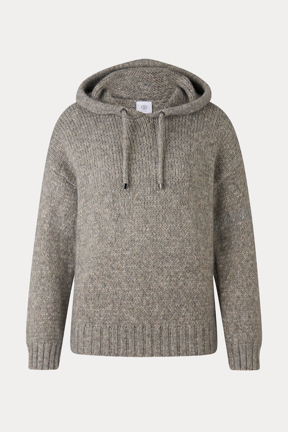 Bogner Stella Regular Fit Kapüşonlu Örgü Yün Triko