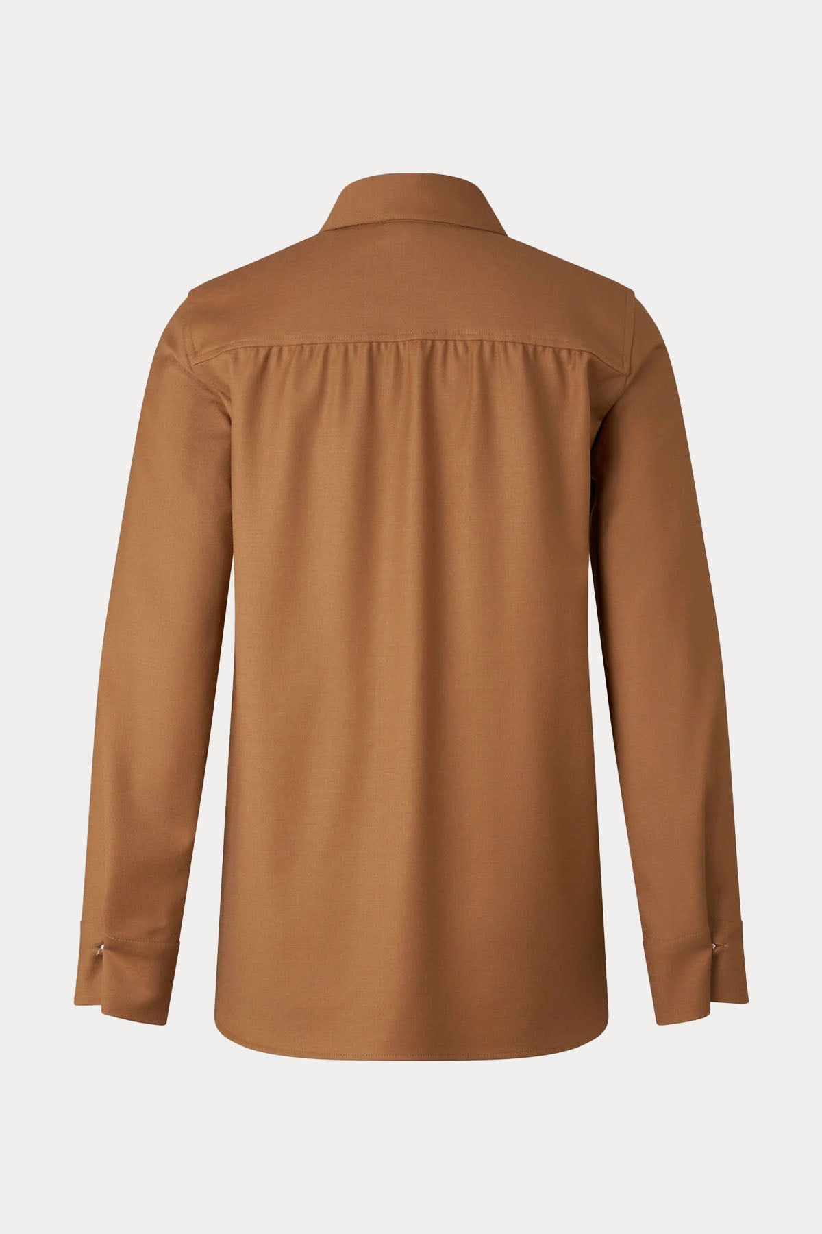 Bogner Ariela Regular Fit Kemerli Flanel Yün Gömlek