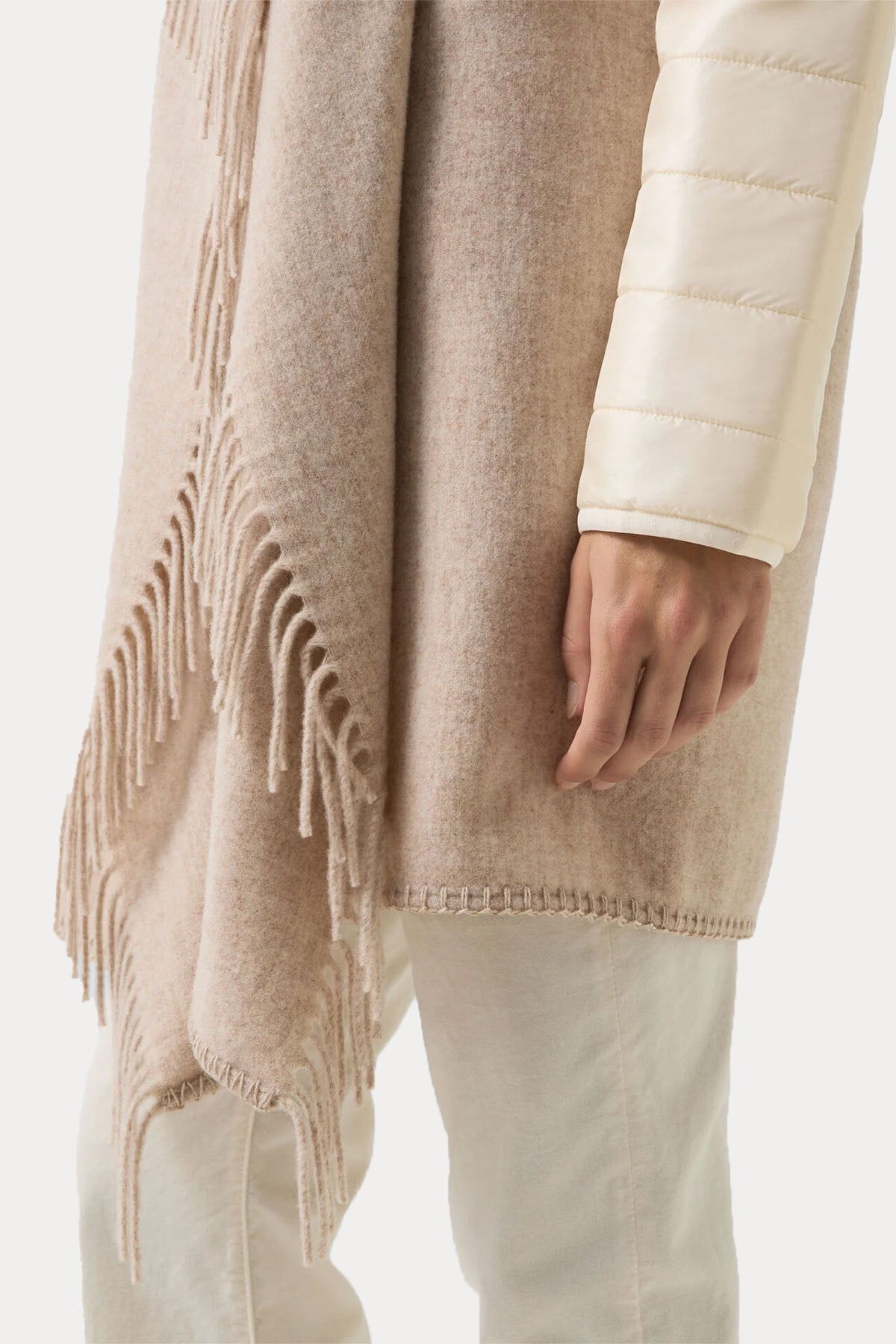 Bogner North Loose Fit Şal Yaka Puffer Yün Ceket