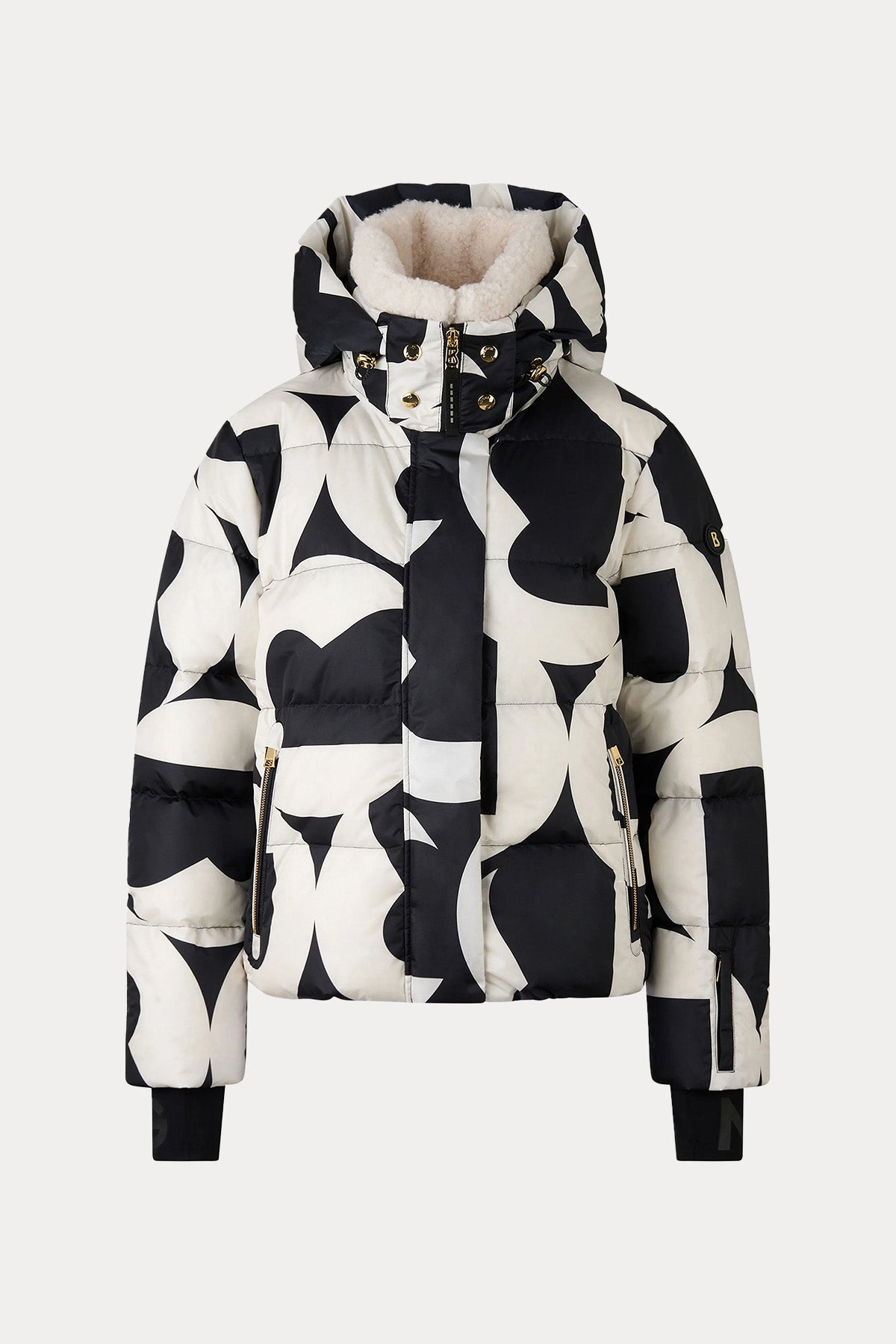 Bogner Maja Yakası Kürklü Puffer Kayak Montu