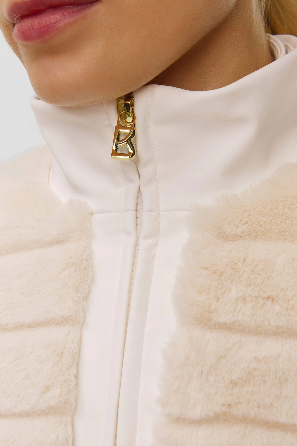 Bogner Katniss Dik Yaka Peluş Ceket