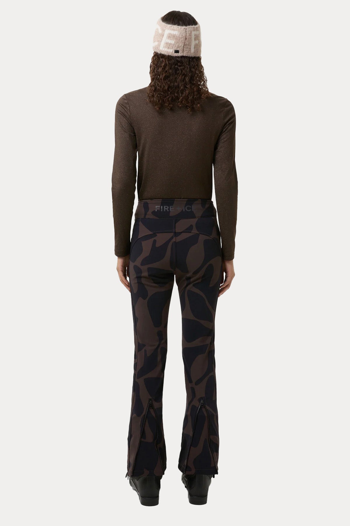 Bogner Ireen Fire Ice Kamuflaj Desenli Kayak Pantolonu