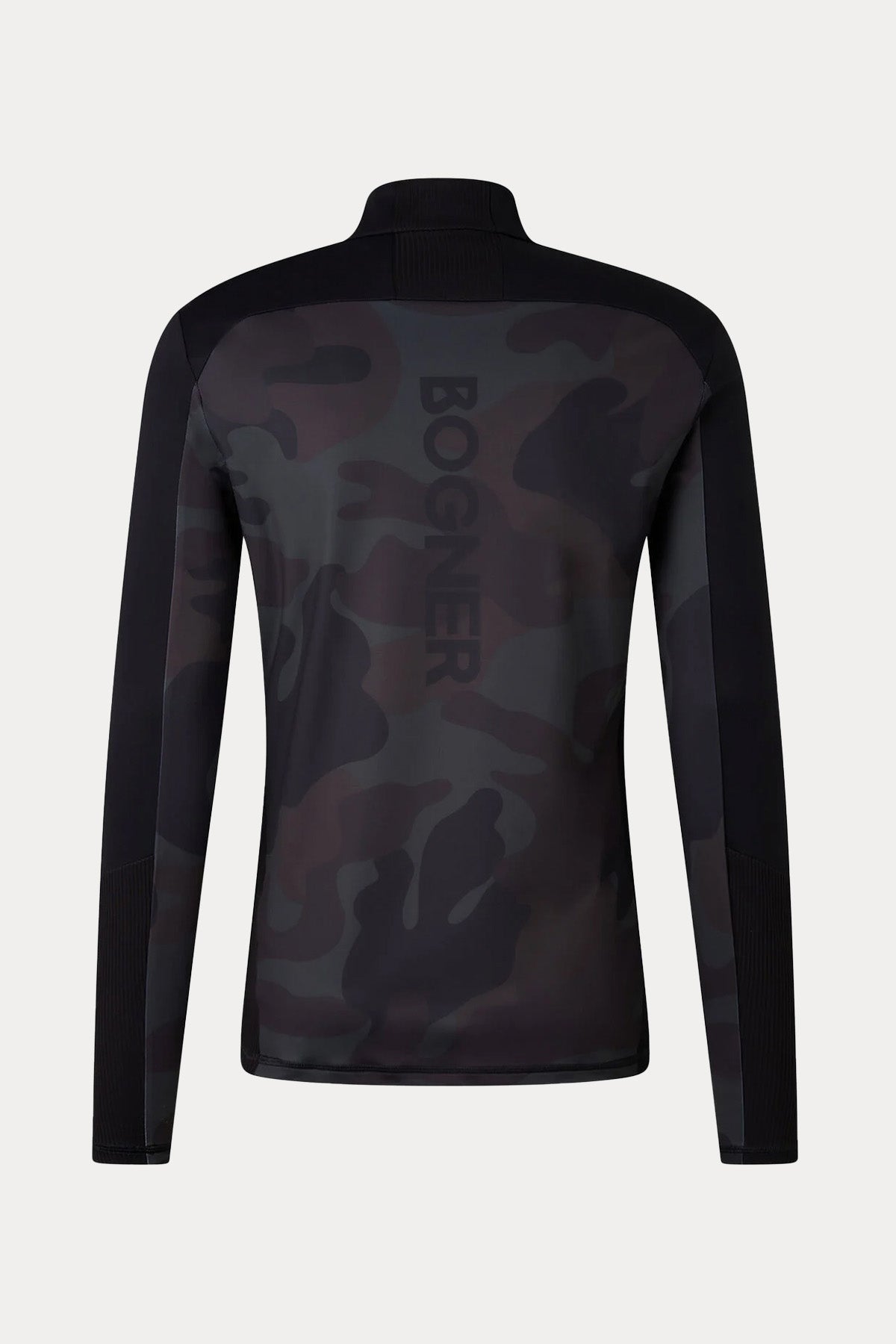 Bogner Florian Dik Yaka Kamuflaj Desenli Streç Termal İçlik