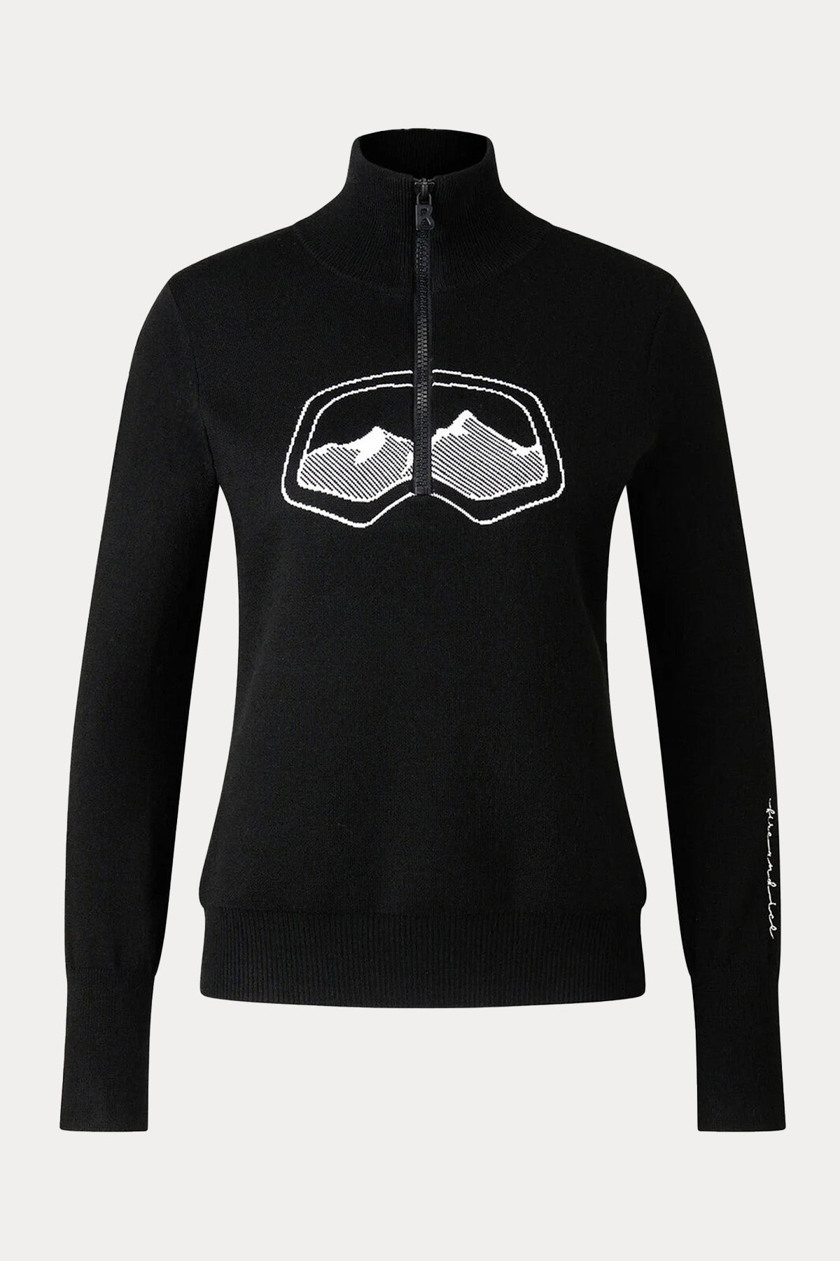 Bogner Azra Fire Ice Fermuarlı Dik Yaka Örgü Yün Triko