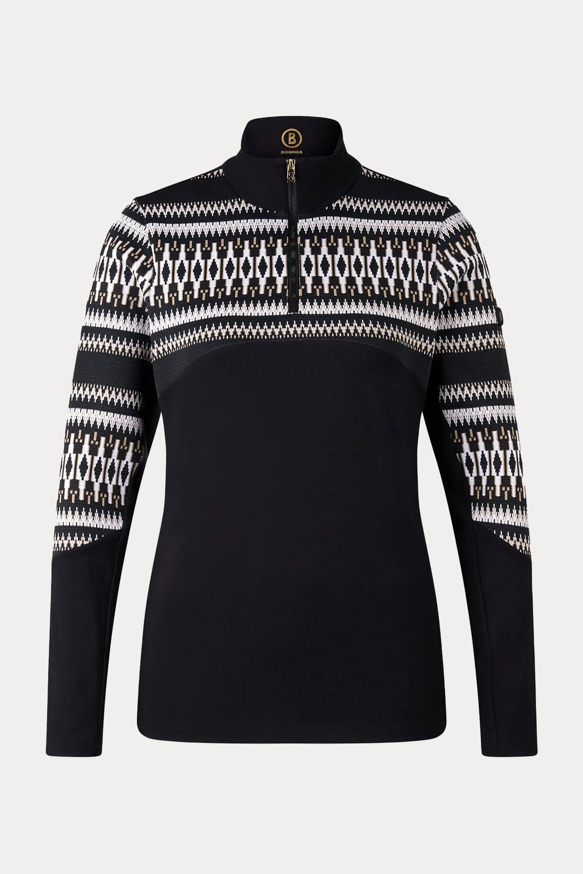 Bogner Jelissa Dik Yaka Streç Termal İçlik