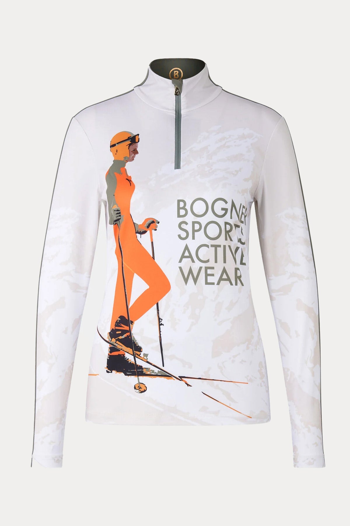 Bogner Juliana Dik Yaka Streç Termal İçlik