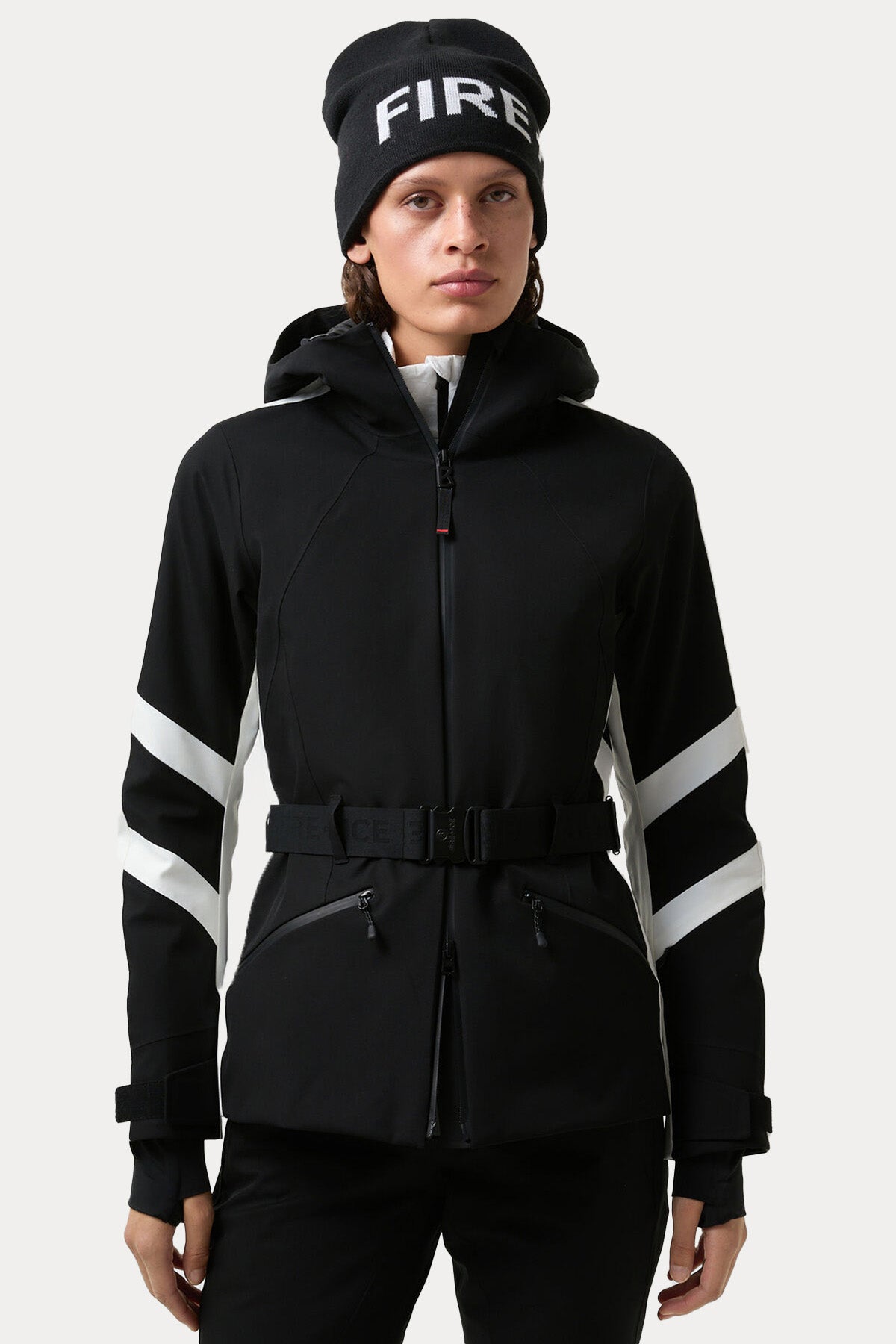 Bogner Fire Ice Moia Kemerli Kapüşonlu Streç Kayak Montu