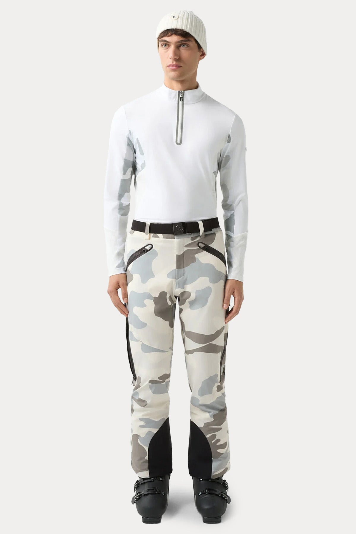 Bogner & Off White Tim Kemerli Streç Kayak Pantolonu
