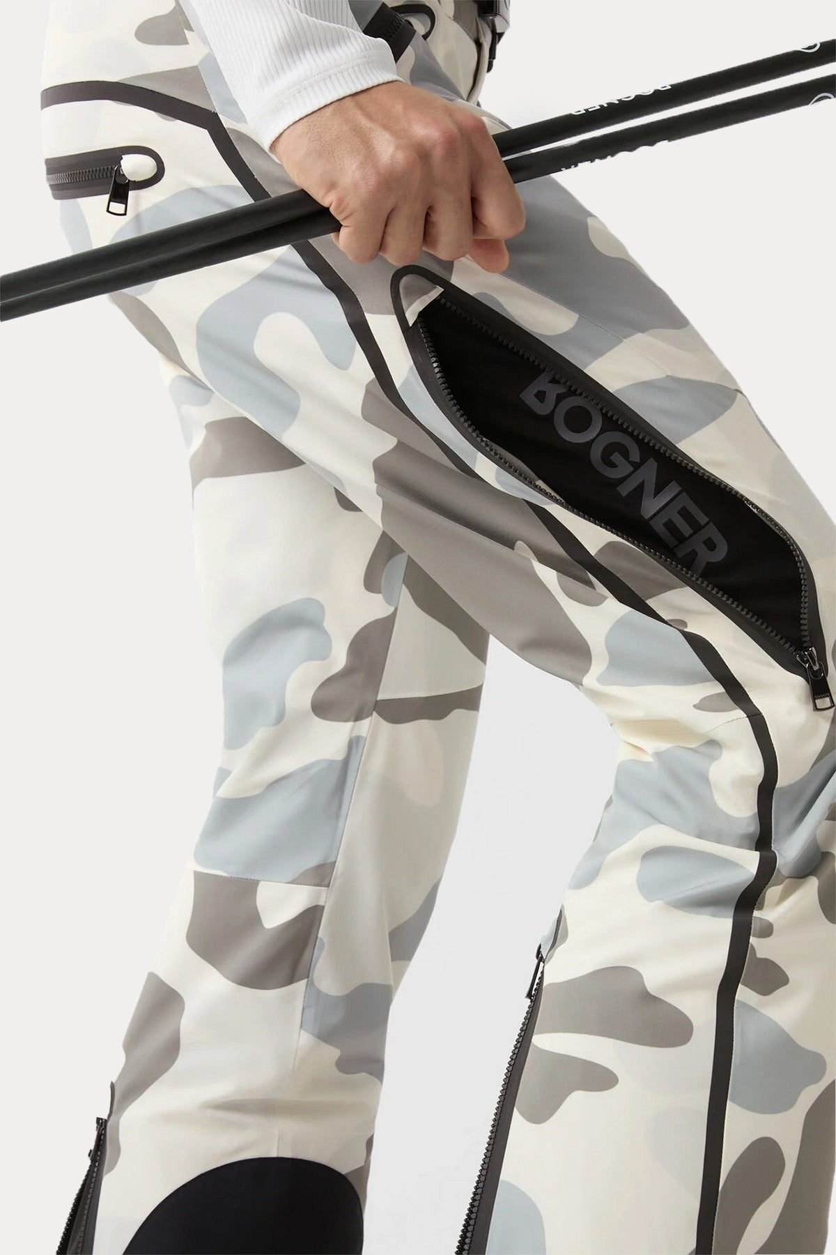 Bogner & Off White Tim Kemerli Streç Kayak Pantolonu