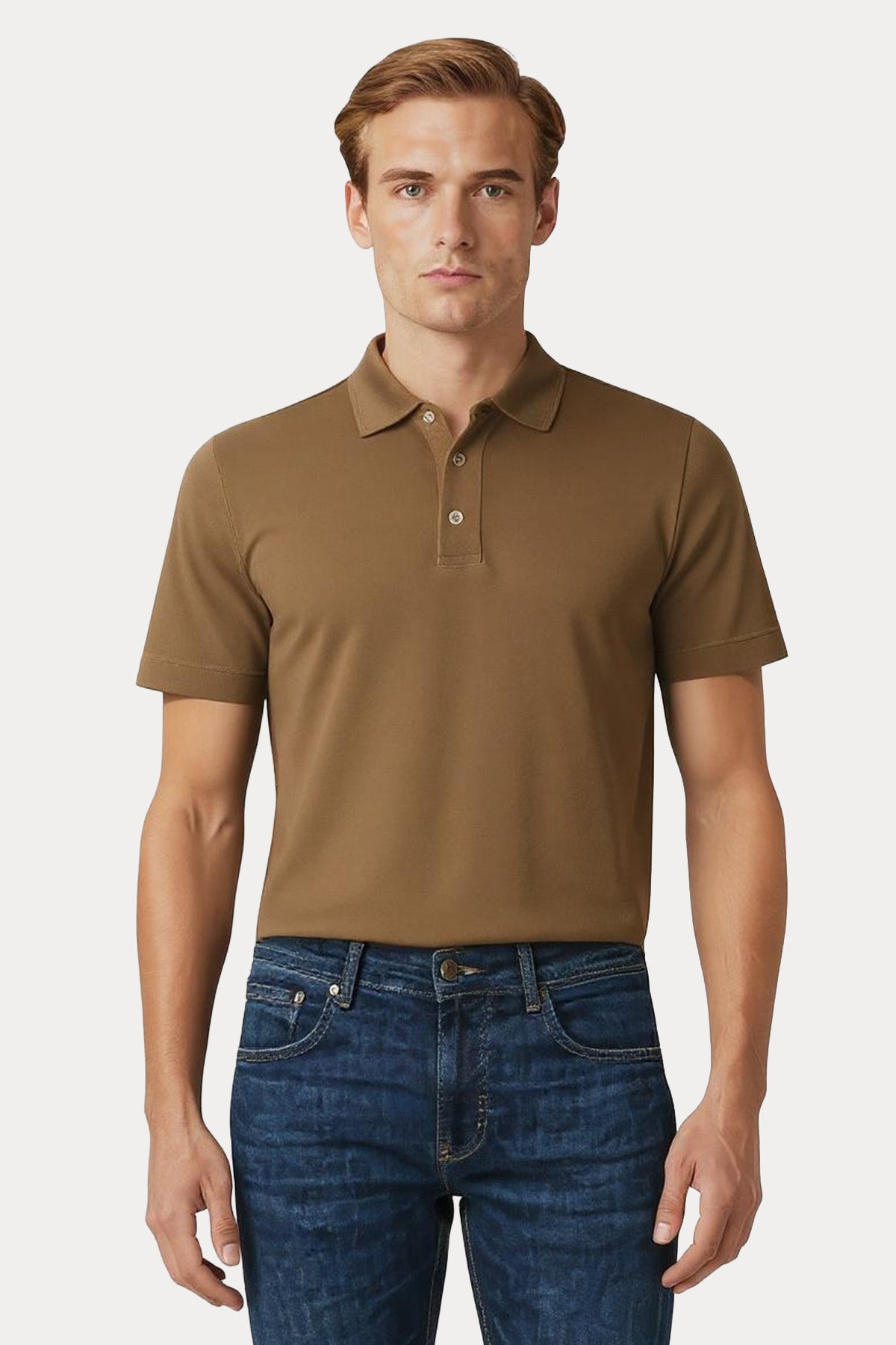 Manifattura Regular Fit Pike Kumaş Polo Yaka T-shirt